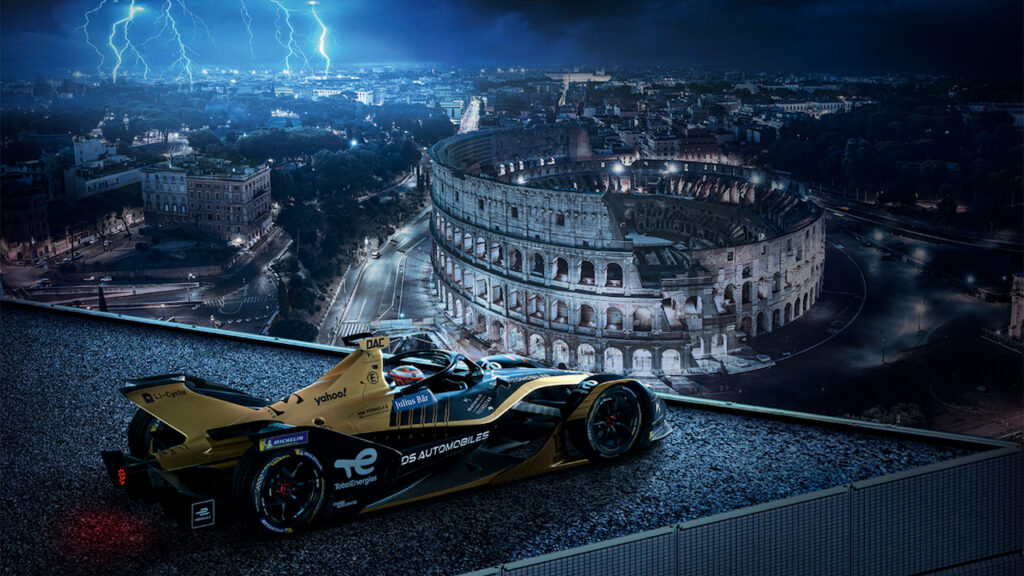 DS Automobiles è pronta per l’E-Prix di Roma con la sua DS E-Tense FE21