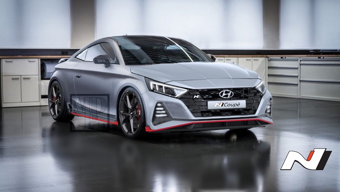 Hyundai N-Coupé: l’idea stilistica di un ritorno della due porte sportiva [RENDER]