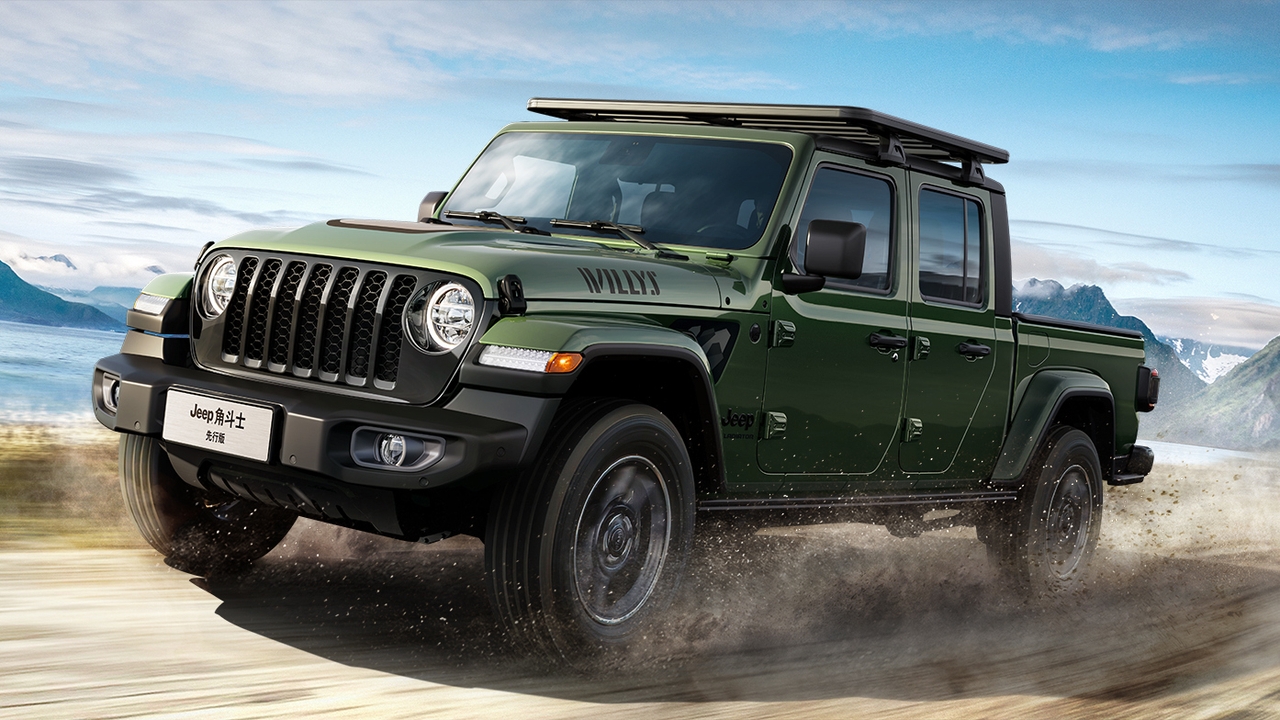 Jeep Gladiator: il pick-up sbarca in Cina tramite una versione speciale