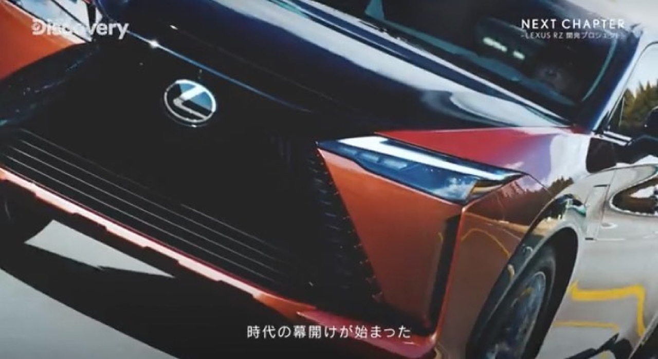 Lexus RZ 450e: trapela in alcuni screenshot prima della presentazione