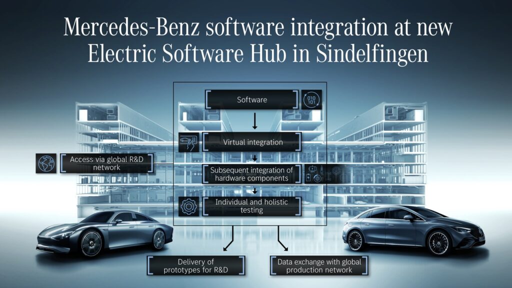 Mercedes accelera lo sviluppo di software con un nuovo hub