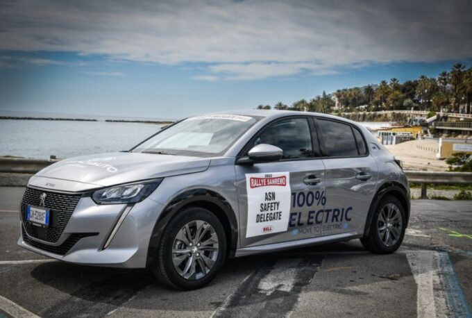 Peugeot e-208: l’elettrica ha fatto da apripista al Rally di Sanremo 2022 [FOTO]