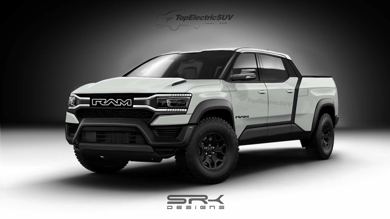 Ram 1500 EV: ecco un nuovo RENDER basato sull’ultimo teaser