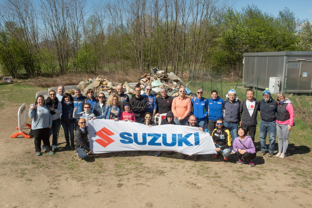 Suzuki Save The Green 2022: rimossi oltre 80 quintali di rifiuti vicino Torino