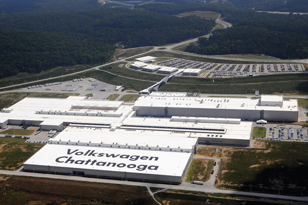 Volkswagen: lo stabilimento di Chattanooga potrebbe espandersi