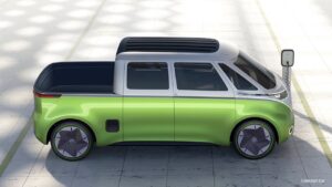 Volkswagen ID. Buzz: ecco la versione pick-up ufficiale [RENDER]