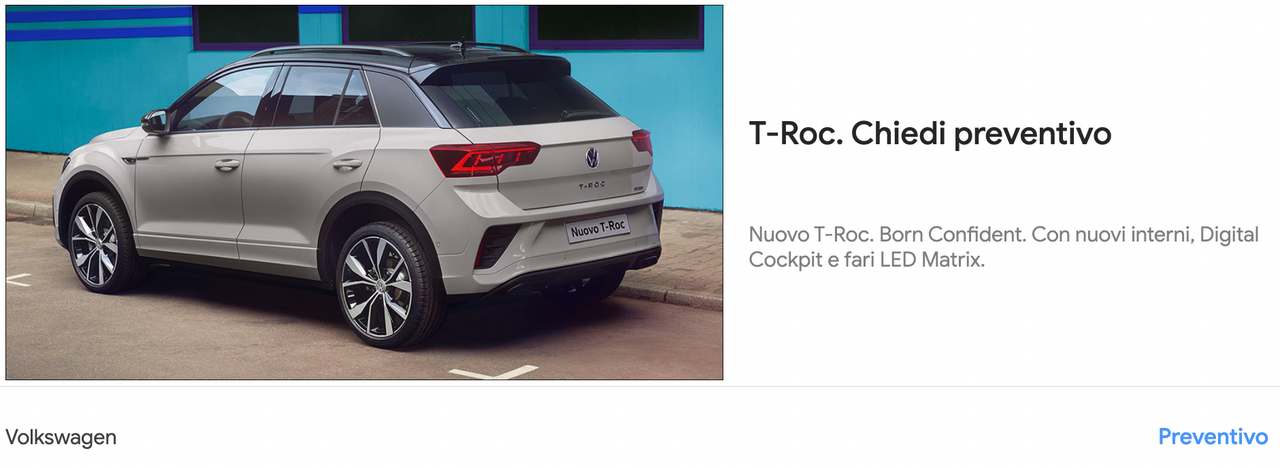 Volkswagen T-Roc promozione aprile 2022