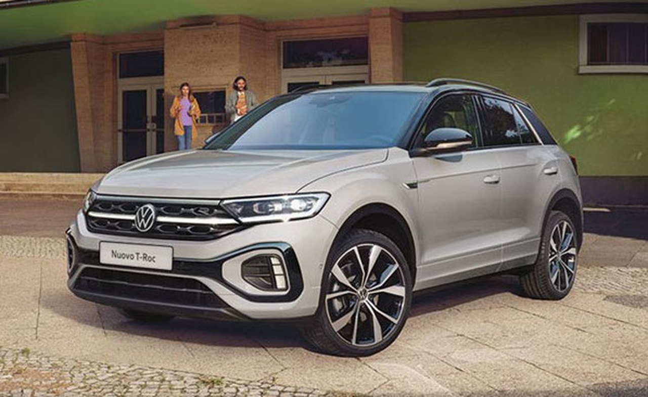 Volkswagen T-Roc a 249 euro al mese con finanziamento