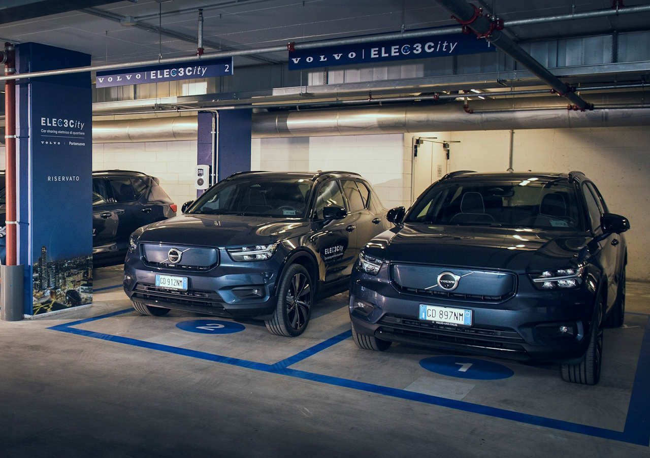 Volvo ELEC3City, il nuovo car sharing elettrico di quartiere
