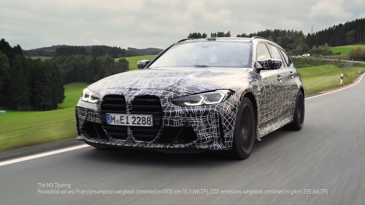 BMW M3 Touring: la nuova station wagon potrebbe debuttare a giugno