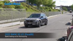 BMW X5 2023: eccolo in azione sul circuito del Nurburgring [VIDEO SPIA]
