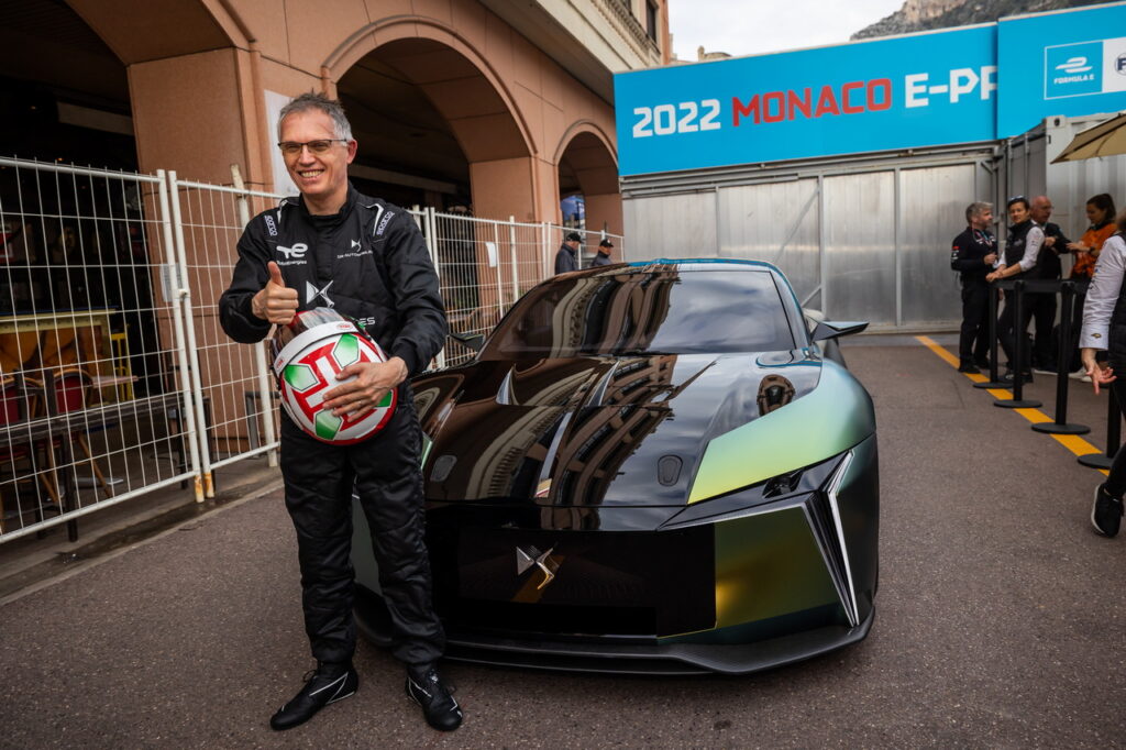 DS E-Tense Performance: Tavares guida la super sportiva a Monaco