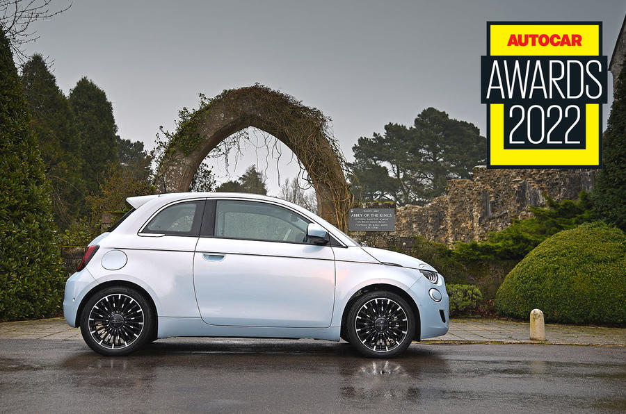 Fiat 500: miglior auto piccola agli Autocar Awards 2022