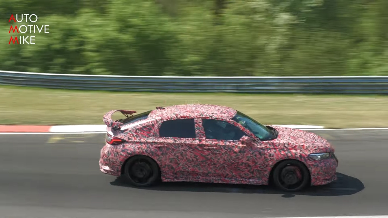 Honda Civic Type R 2023 prototipo Nurburgring