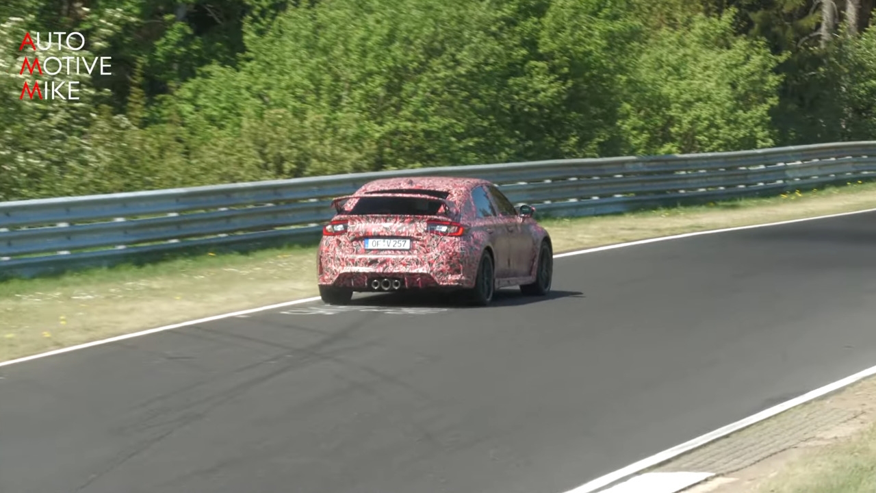 Honda Civic Type R 2023 prototipo Nurburgring