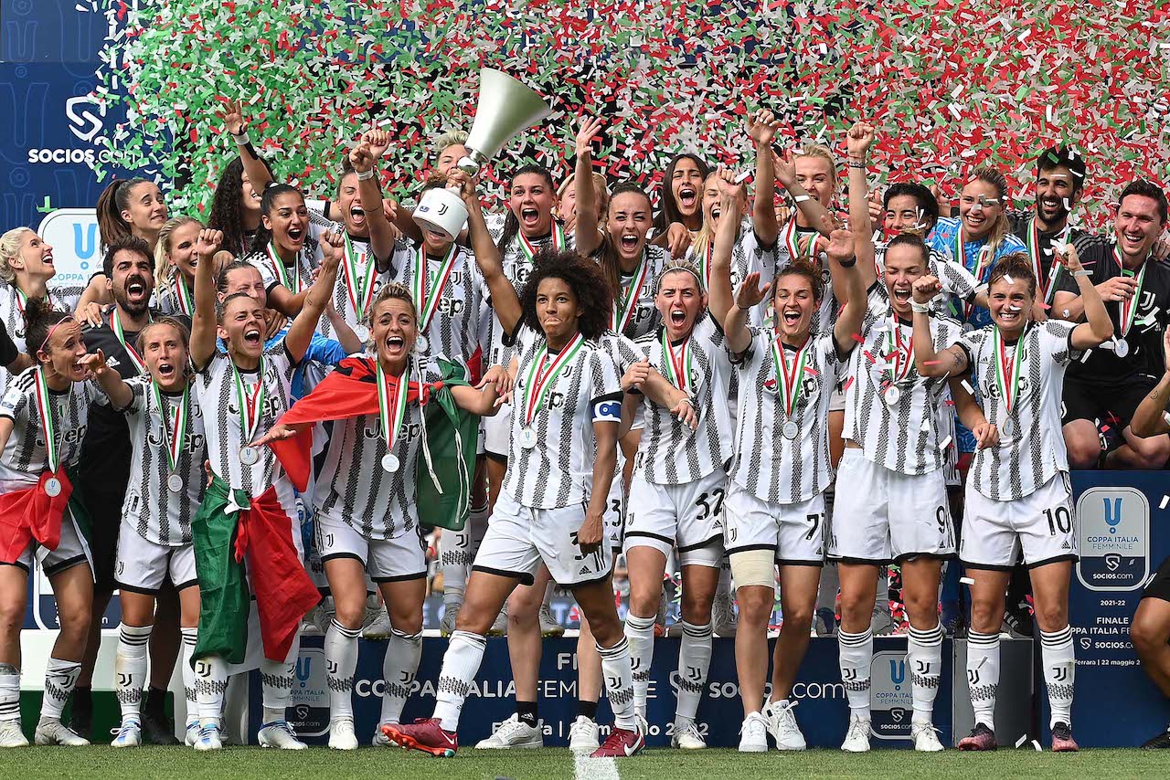 Jeep festeggia la Coppa Italia vinta da Juventus Women