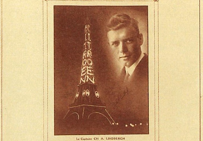 André Citroen e l’idea della Tour Eiffel illuminata che nel 1927 permise all’aviatore Lindbergh di riconoscere Parigi