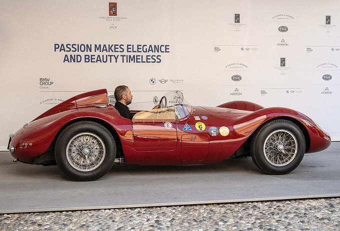 Maserati A6GCS MM del 1954 vince il premio ASI al Concorso d’Eleganza Villa d’Este
