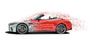 Mercedes-AMG SL 63: svelato il primo progetto di arte digitale NFT