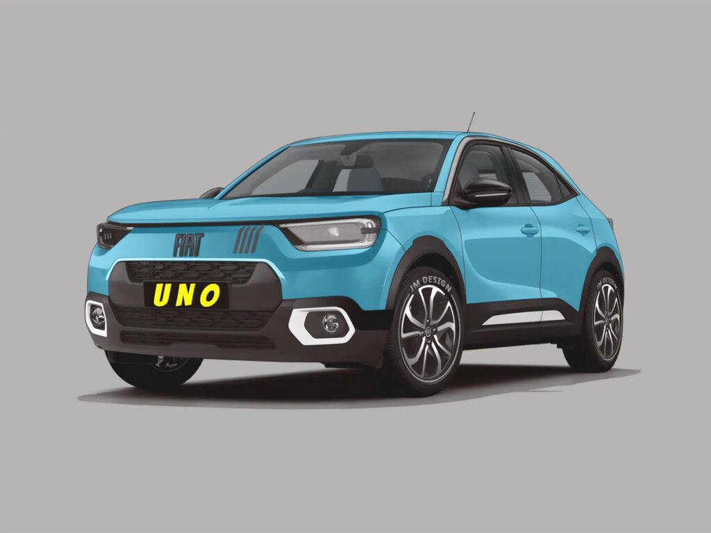 Nuova Fiat Uno Cross: c’è chi la immagina così [RENDER]