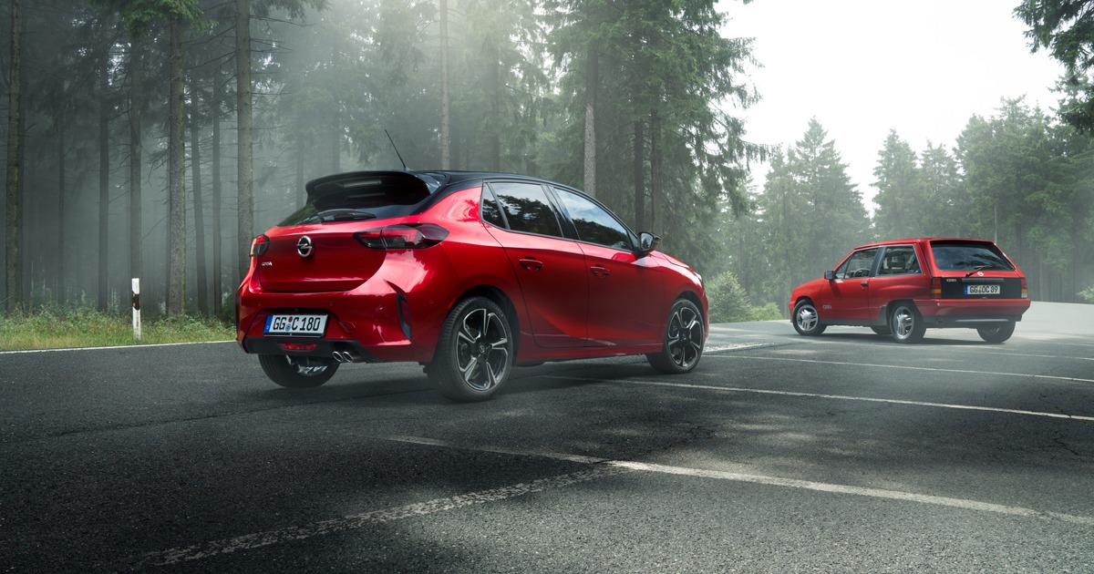 Opel Corsa compie 40 anni: una storia di successo