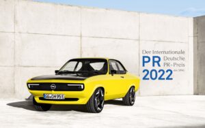 Opel Manta GSe ElektroMOD vince un importante premio in Germania