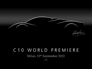 Pagani C10: la nuova hypercar debutterà a settembre [TEASER]