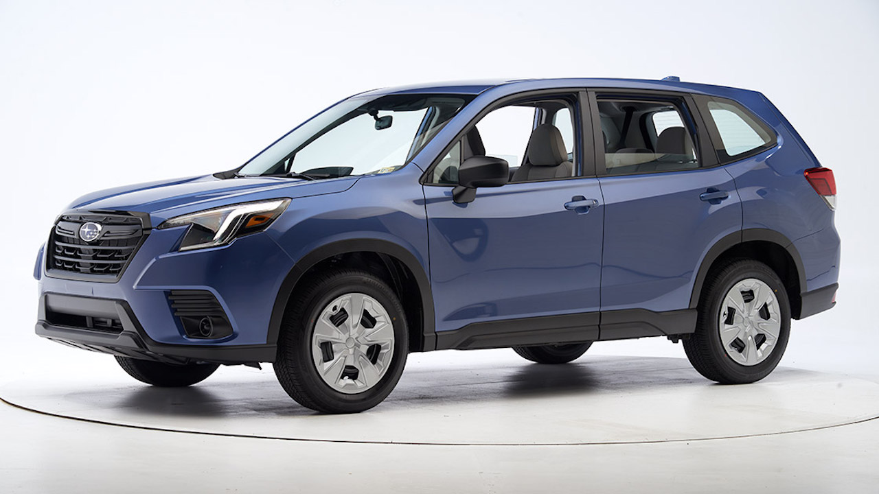 Subaru Forester 2022 conquista il Top Safety Pick+