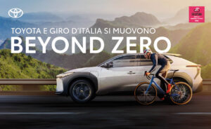 Toyota porta la sua visione Beyond Zero al Giro d’Italia 2022