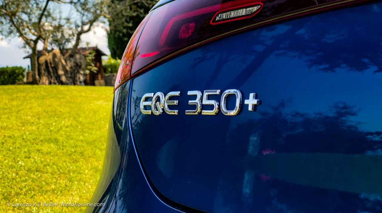 Mercedes EQE 350 logo