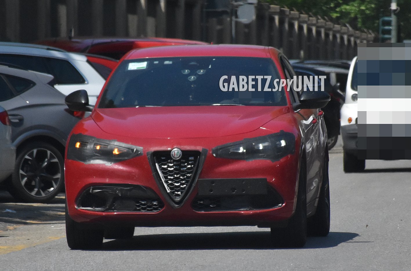 Alfa Romeo Stelvio Facelift: nuove foto spia