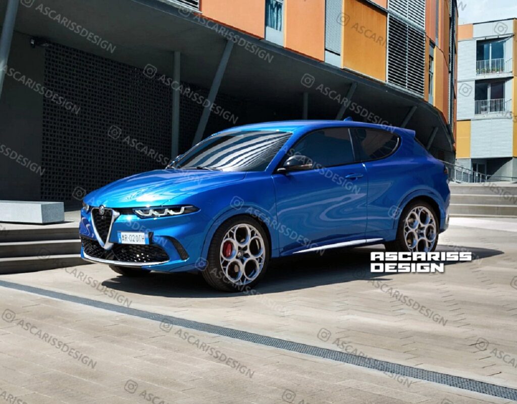 Alfa Romeo Tonale: ecco come sarebbe la tre porte [RENDER]