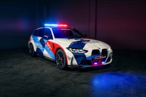 BMW M3 Touring MotoGP Safety Car: svelata la nuova sw per la MotoGP [FOTO]