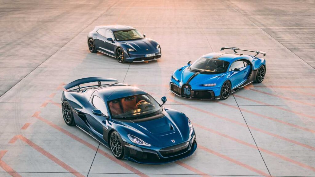 Bugatti: la fusione con Rimac le permetterà di espandere la sua gamma