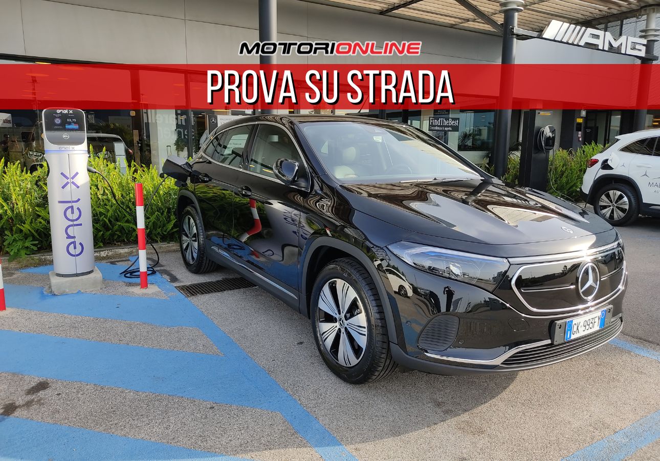 Mercedes EQA e EQB - Giro dei due mari 2022