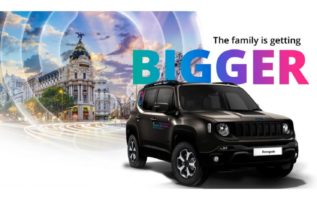 Free2Move rafforza la sua offerta a Madrid con 150 Jeep ibride