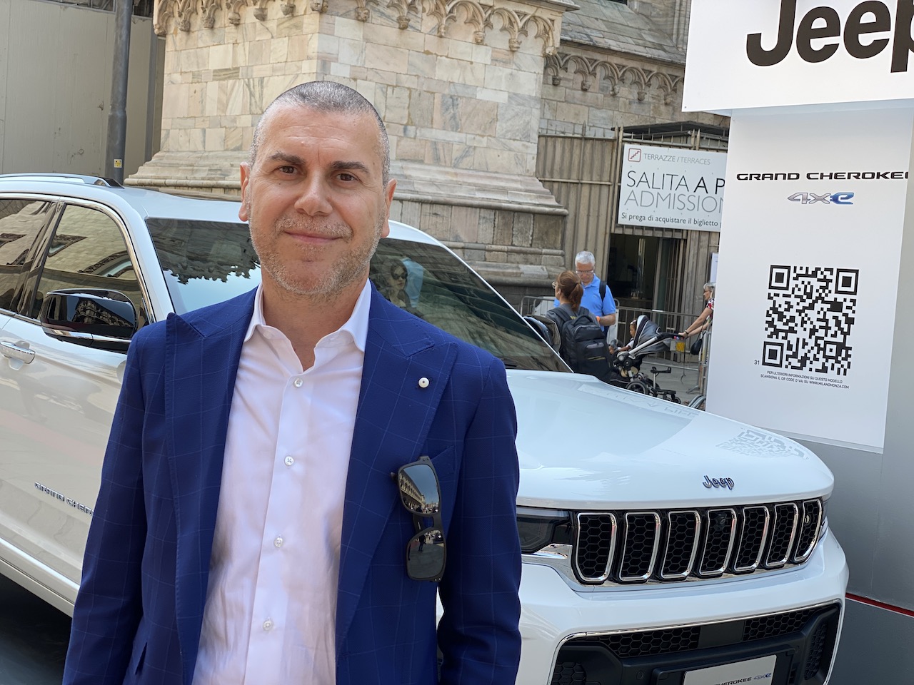 Gabriele Conti marketing manager Jeep Italia