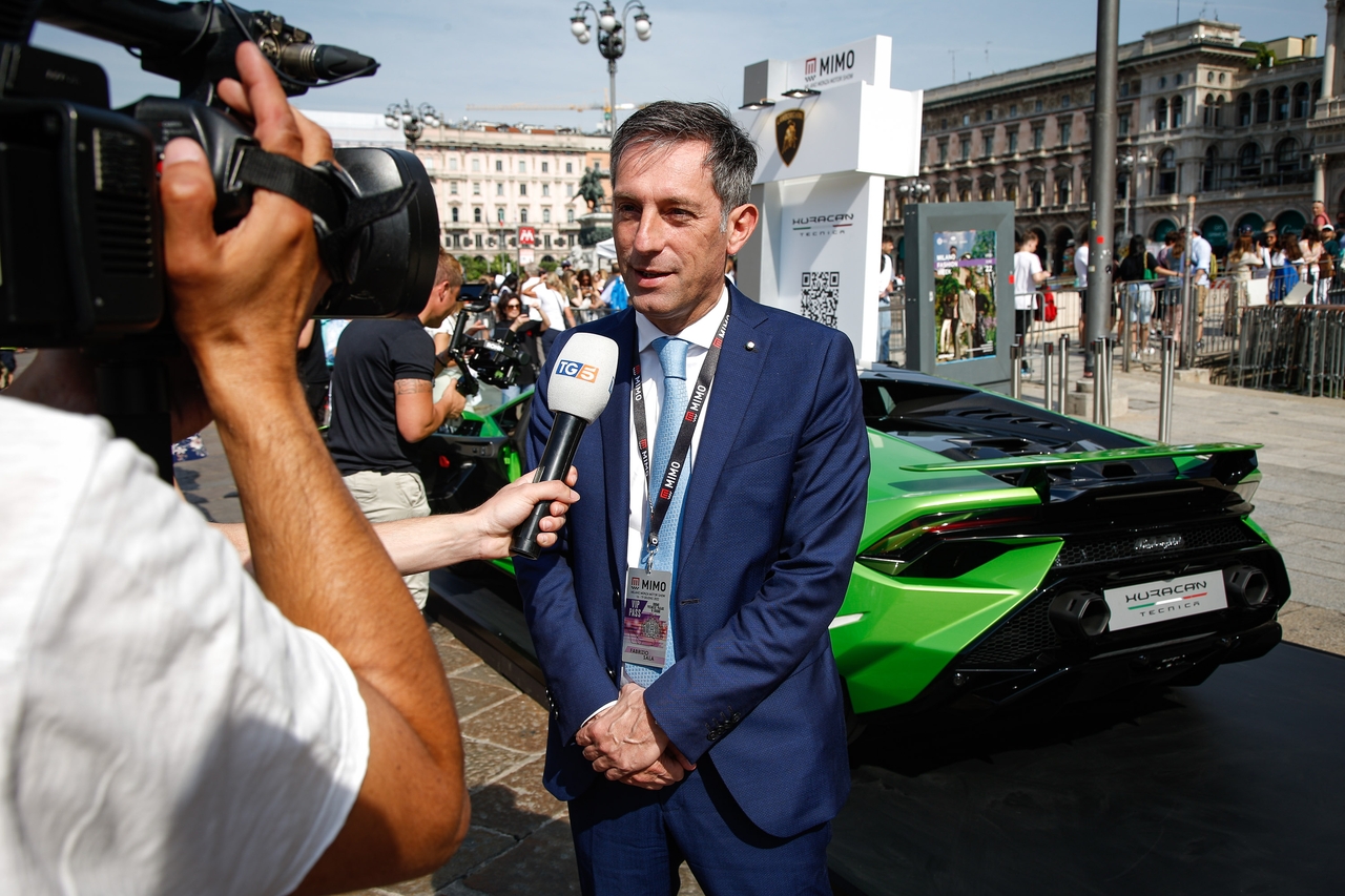 Milano Monza Motor Show MIMO 2022 taglio nastro