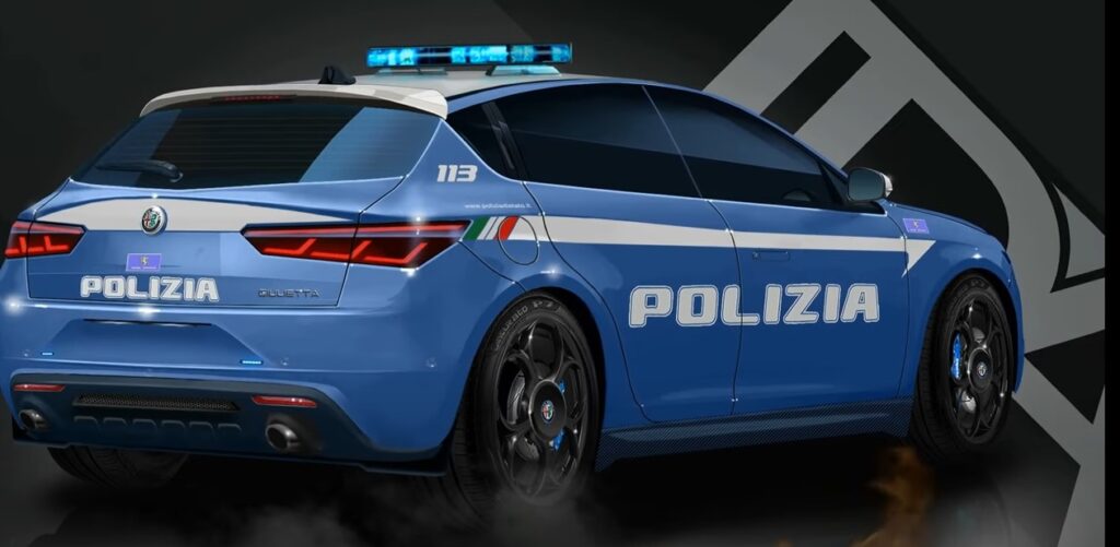 Nuova Alfa Romeo Giulietta Polizia 1