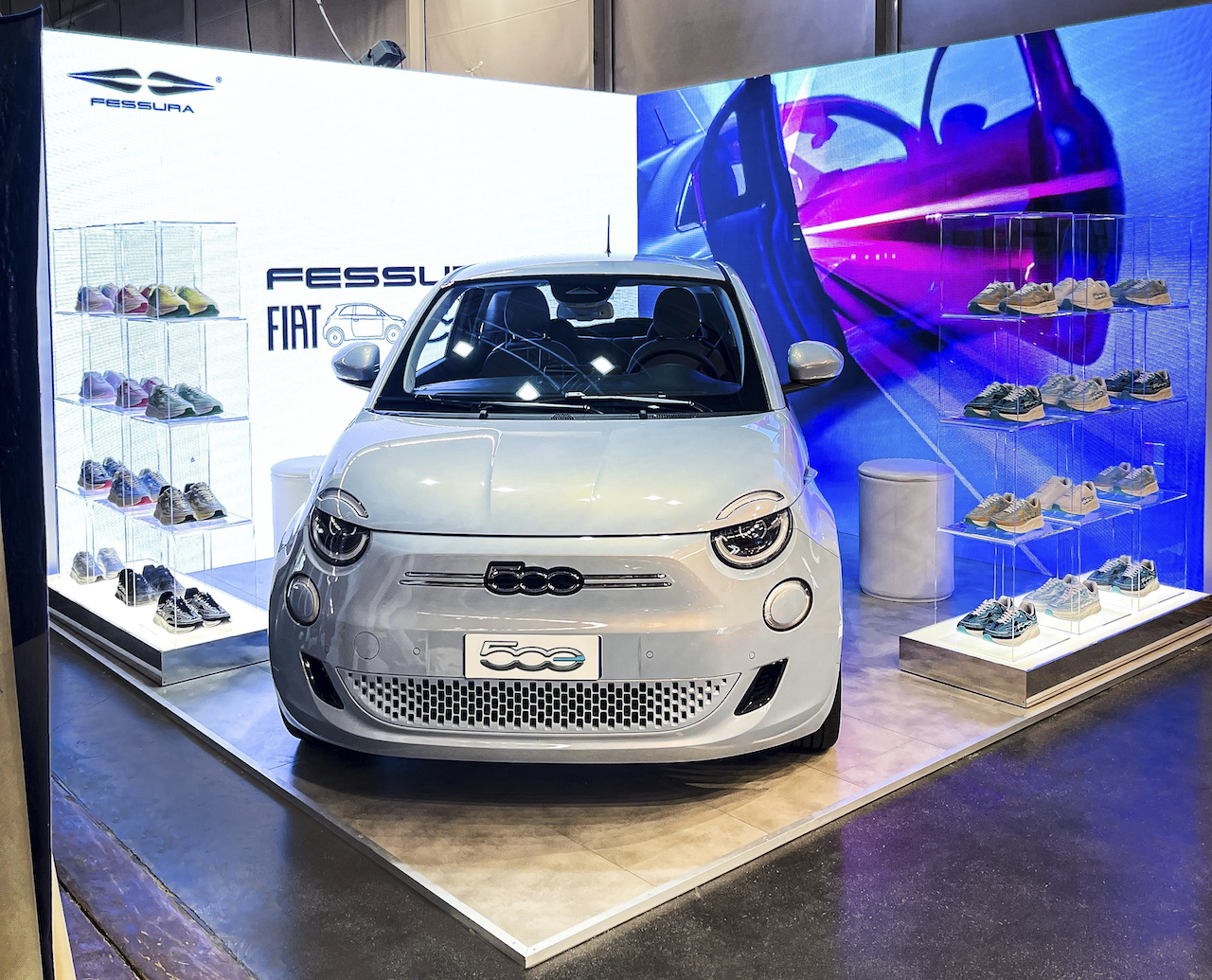 Nuova Fiat 500 Elettrica protagonista al Pitti Immagine Uomo