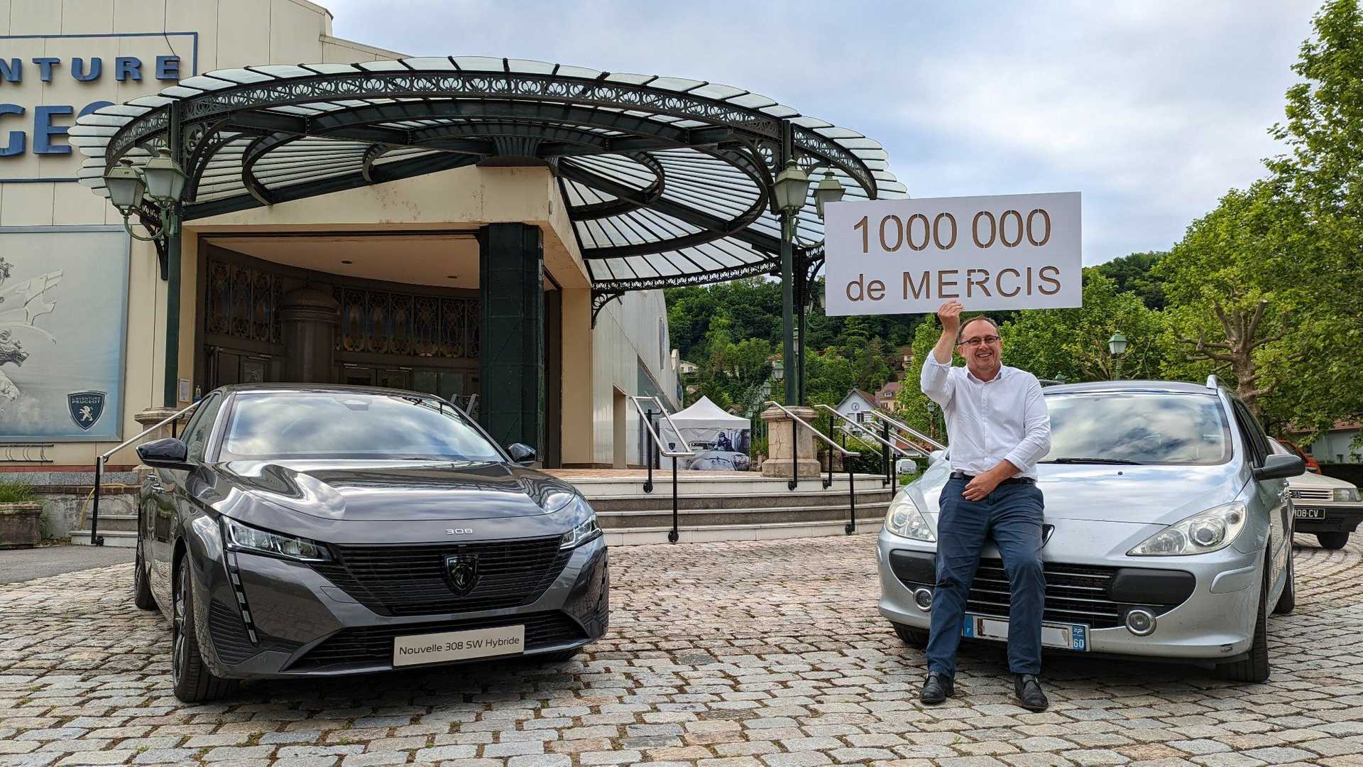 Peugeot 307: esemplare percorre 1 milione di km