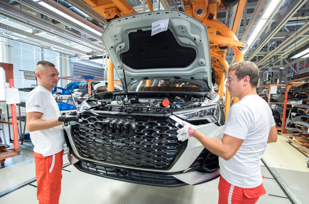 Audi investe 300 milioni di euro nello stabilimento di Győr