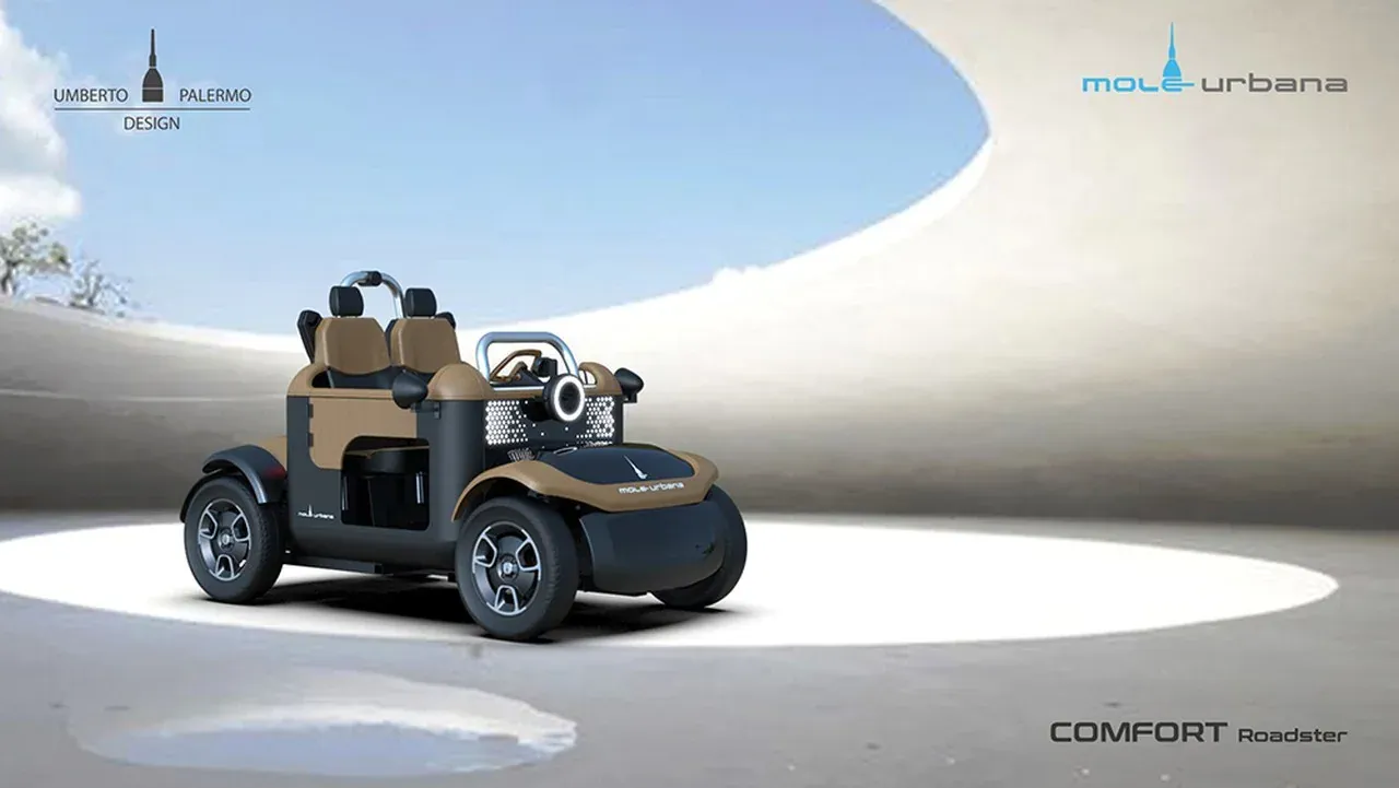 Mole Urbana: la produzione del quadriciclo elettrico partirà a fine anno