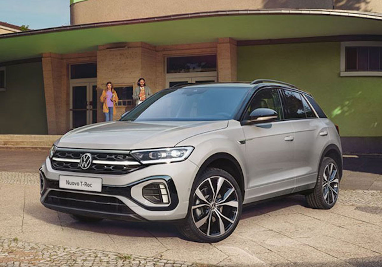 Volkswagen T-Roc a 249 euro al mese con gli incentivi statali