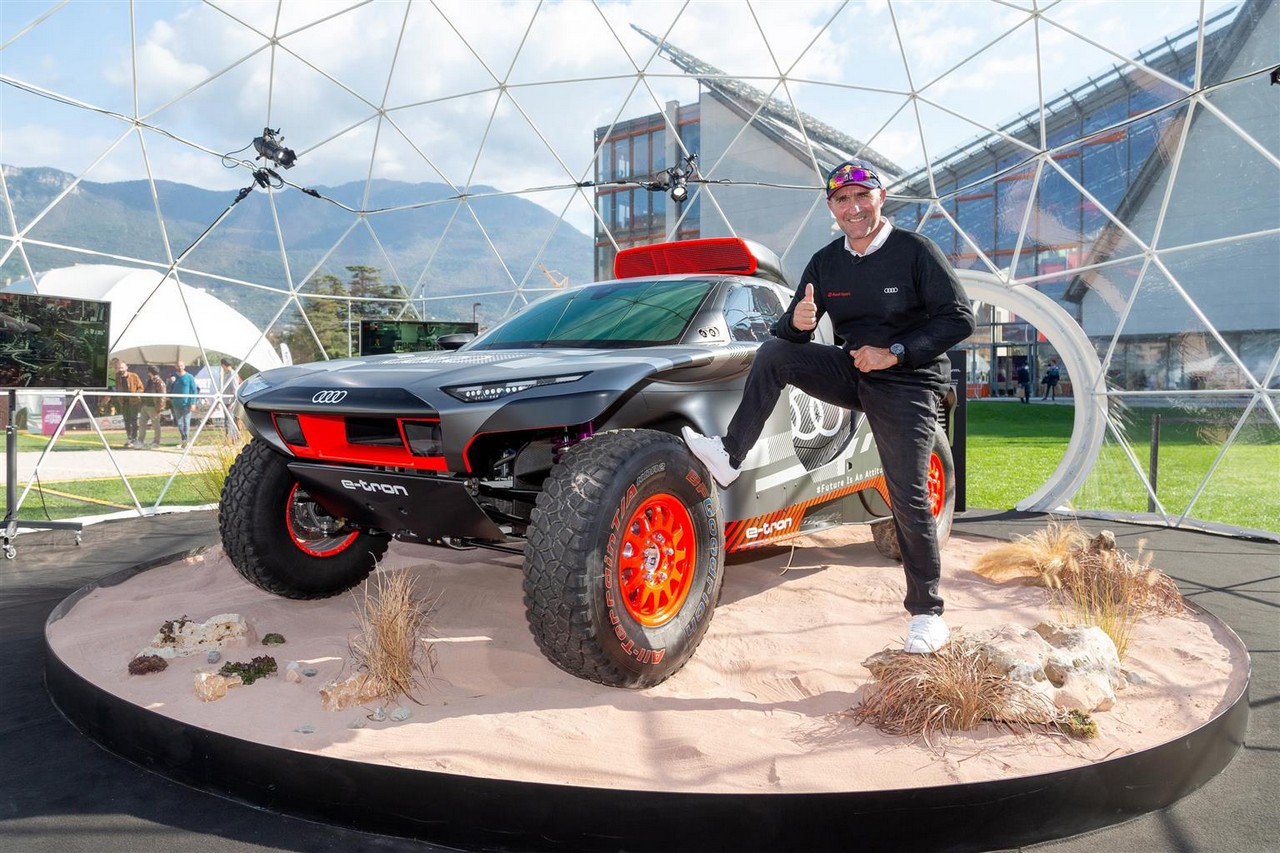 Audi RS Q e-tron: il prototipo elettrico alla Maratona delle Dolomiti 2022