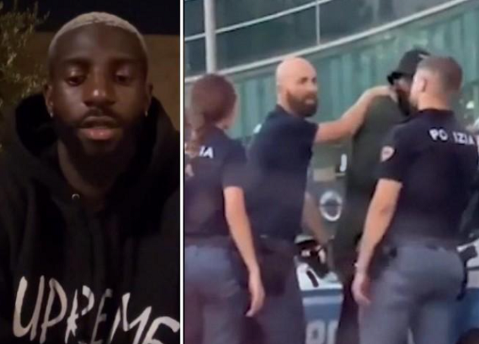 Bakayoko sul fermo auto con perquisizione della Polizia: “Nel video non si vede tutto. Gli agenti ci hanno messo in pericolo”