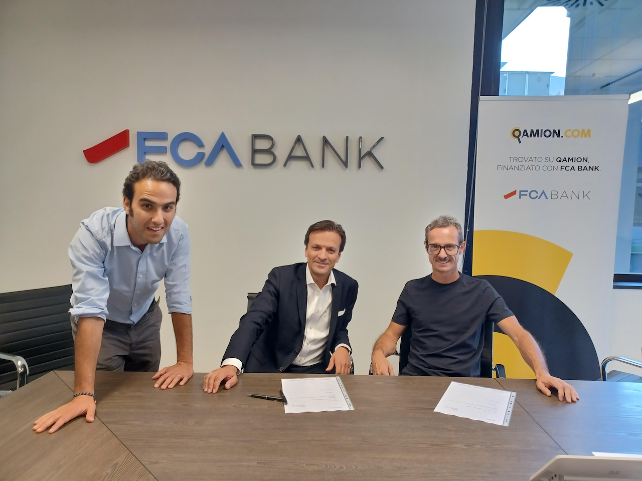 FCA Bank annuncia una collaborazione con Qamion.com