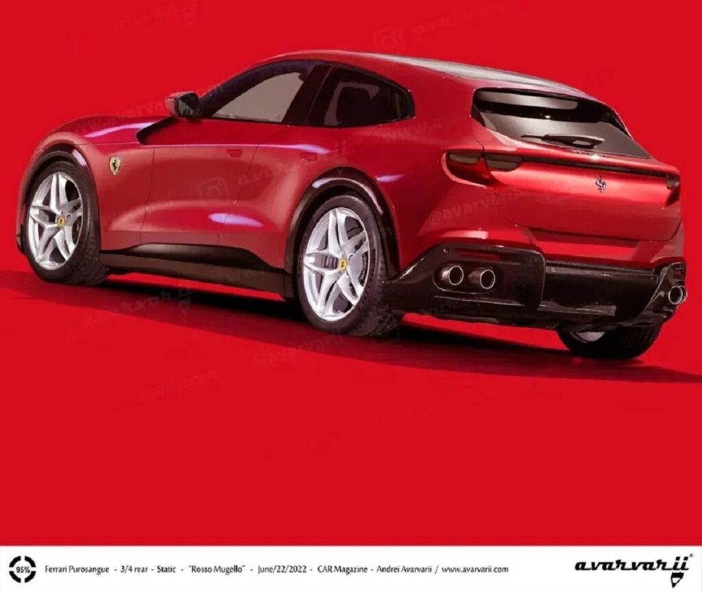 Ferrari Purosangue: possibile la versione PHEV [RENDER]