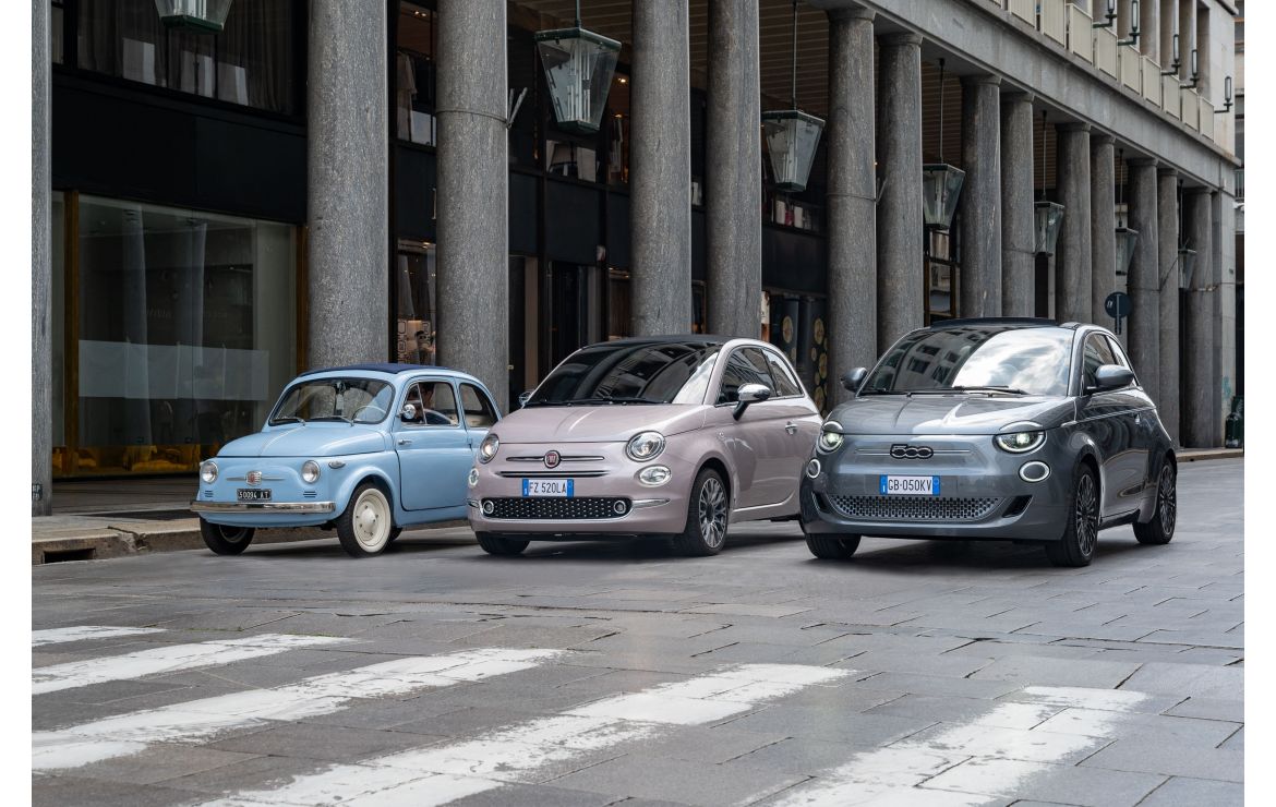 Fiat 500 compie 65 e festeggia con la leadership in Germania e Italia