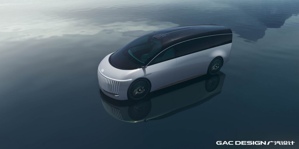 GAC Space: ecco il concept di minivan a idrogeno dal design futuristico [FOTO]